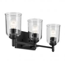 Kichler 45574BKCLR - Bath 3Lt