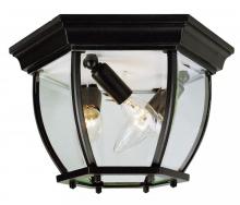 Trans Globe 4906 BK - 3LT FLUSH-OUTD-CURVED HEX-OPEN